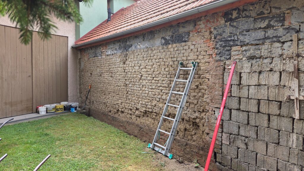 Pionowa izolacja zewnętrzna