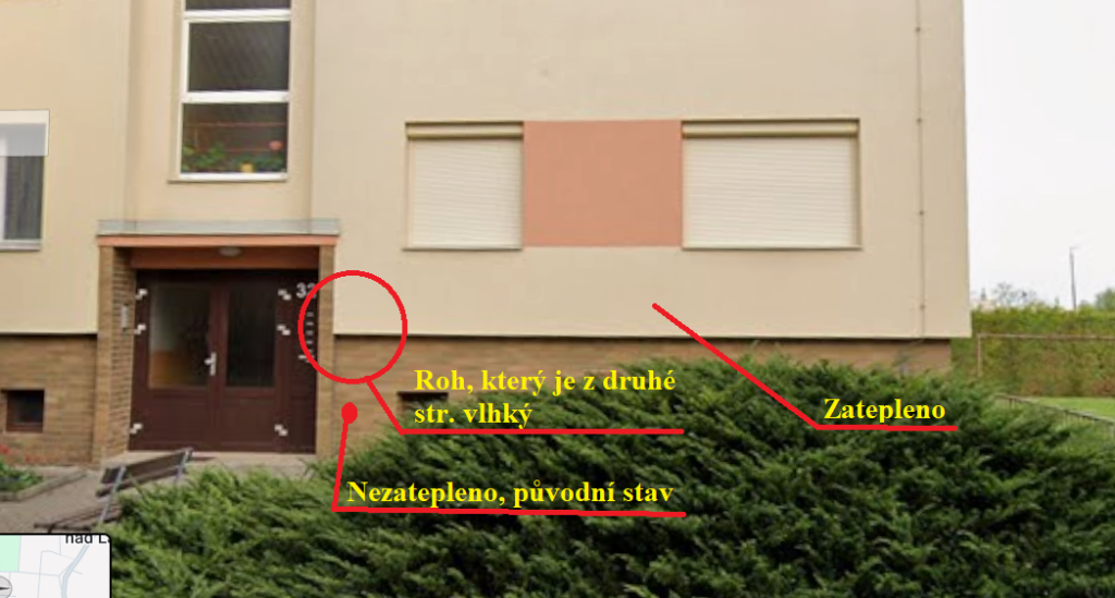 Wilgotny kąt w mieszkaniu